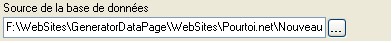 Source des données